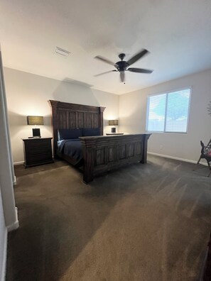 3 bedrooms, iron/ironing board, free WiFi, bed sheets