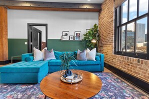 Smart TV, table football, ping pong