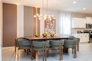 Dining - 8848 BC - Luxurious 8BR Villa with Private Pool & Spa at Windsor at Westside Resort (Kissimmee)