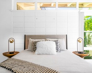 2 slaapkamers, een strijkplank/strijkijzer, wifi, beddengoed