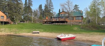 Cozy queen bed in main Resort Lodge