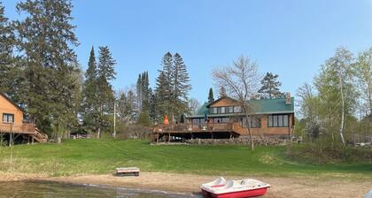 Cozy queen bed in main Resort Lodge