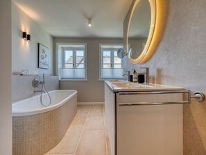 Een douche, een haardroger