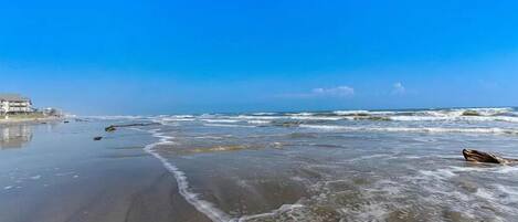 بالقرب من الشاطئ