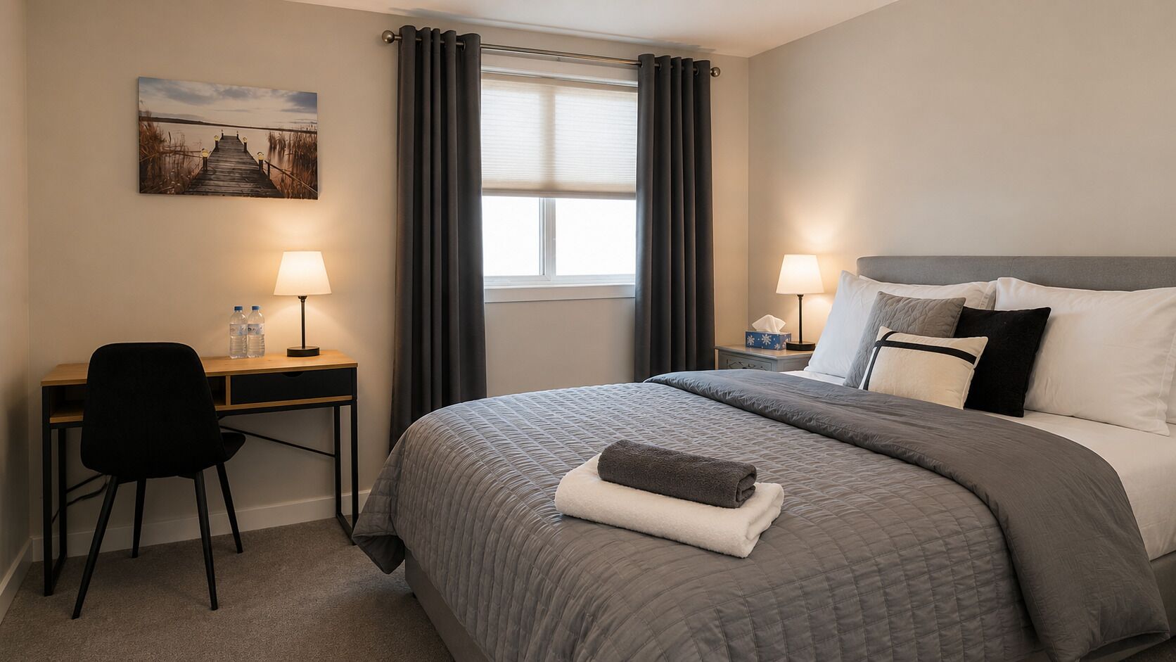 Standard-Doppelzimmer, 1 Doppelbett (Foothills Room) | Individuell eingerichtet, Verdunkelungsvorh änge, kostenloses WLAN