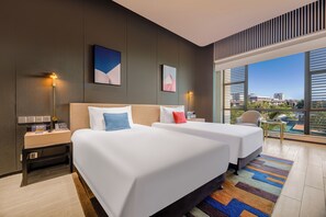 Standard Double or Twin Room | View from room - Lujiang Mega Hotel (Xiamen)