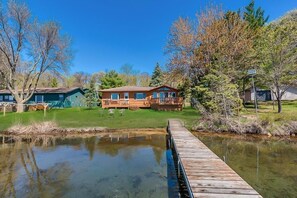 Exterior - 4 Seasons availability, Level elevation, lake front cabin WiFi, Heat, AC (Nisswa)