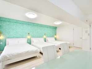 1 bedroom, desk, free WiFi, bed sheets
