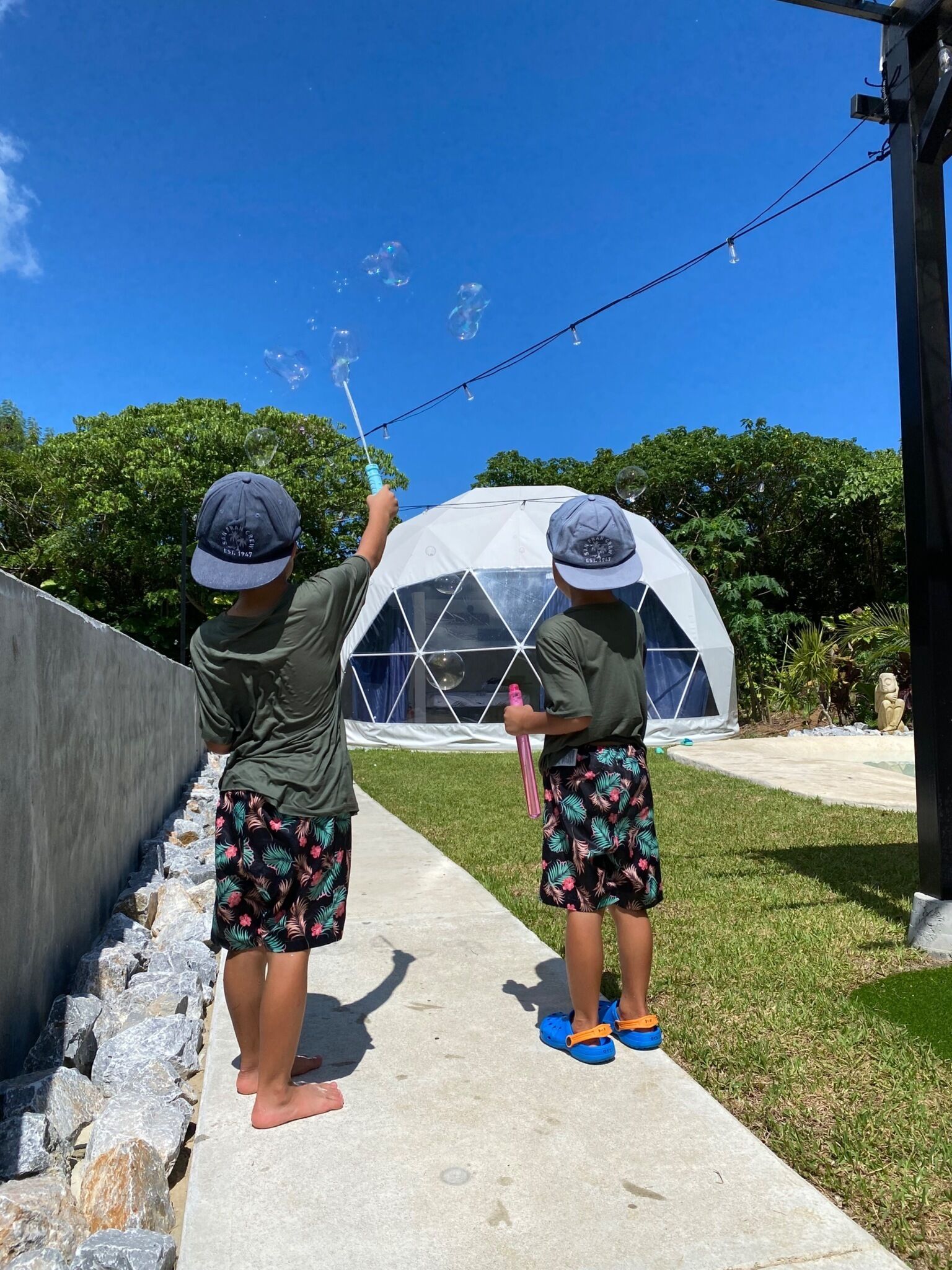 Overnatningsstedets område