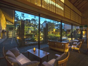 Outdoor dining - Nonsmoking ECO consecutive stay with 2 meals included Japanesestyle room 10 tatami mats / Awara Fukui (Awara)