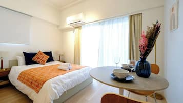 1 bedroom, desk, iron/ironing board, free WiFi
