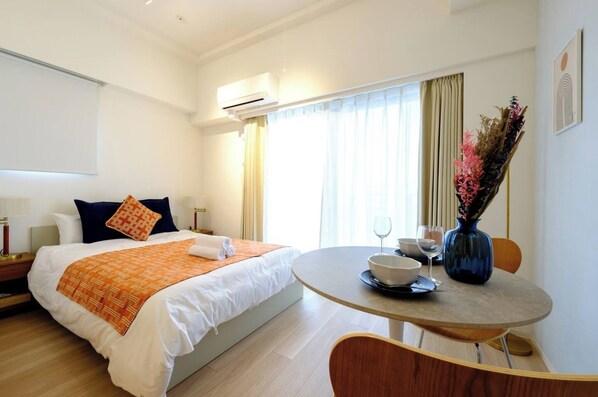 1 bedroom, desk, iron/ironing board, free WiFi