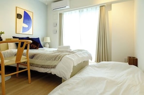 1 bedroom, desk, iron/ironing board, free WiFi