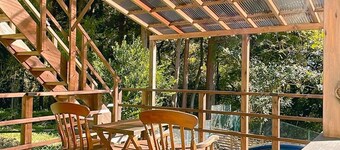 BBQ available on wooden deckstarry skyhouse surr / Kamo-gun Shizuoka