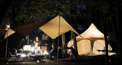 Authentic Tent Accommodation only Capacity 3 p / Yama County Fukushima