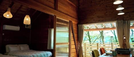 1 dormitorio y escritorio