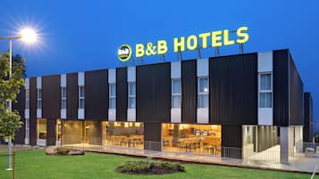 Voorkant van accommodatie