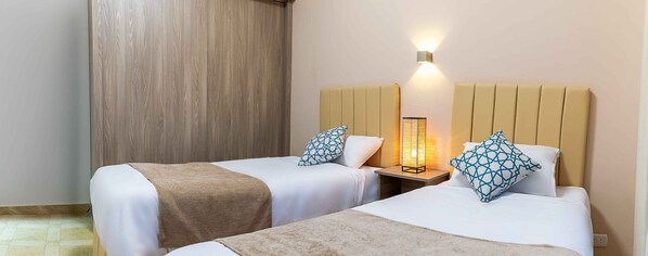 2 slaapkamers, wifi, beddengoed