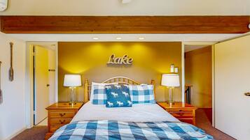 4 bedrooms, internet, bed sheets