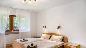 2 soveværelser, gratis Wi-Fi, sengetøj