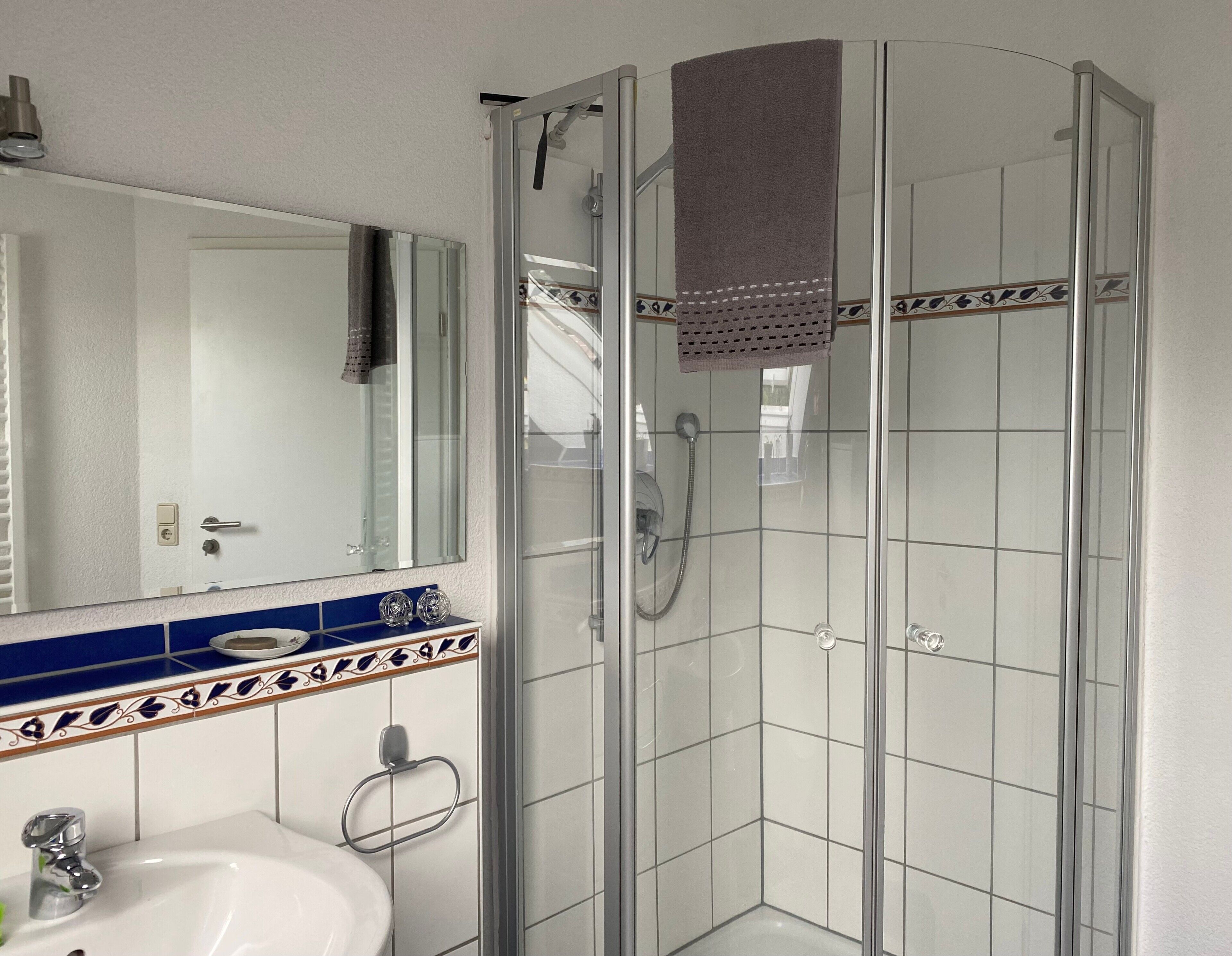 Dusche, Handtücher