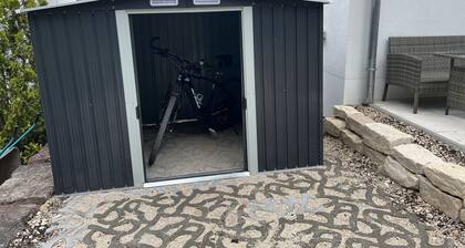 Ferienwohnung "P Und P Deluxe" mit privater Terrasse und WLAN
