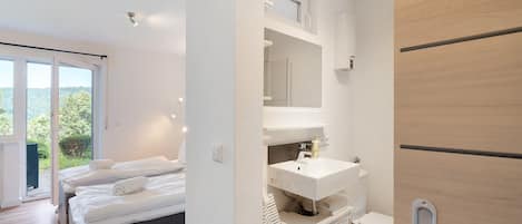 1 غرفة نوم وواي فاي مجانًا وملاءات أسرّة