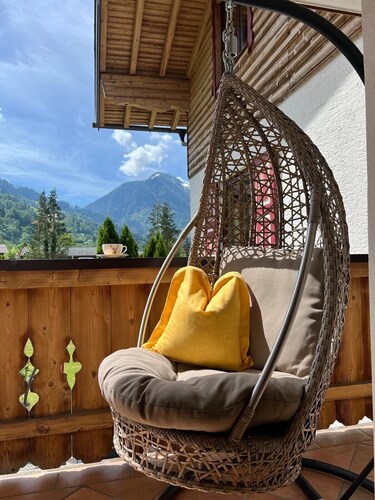 Ferienwohnung 'Frauenmantel Mit Extra Doppelzimmer' mit Bergblick, Gemeinschaftspool und WLAN