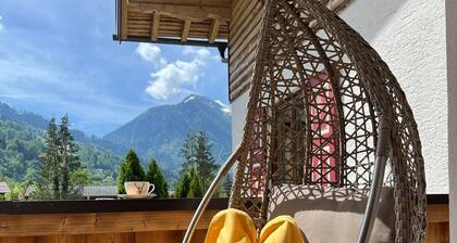 Ferienwohnung 'Frauenmantel Mit Extra Doppelzimmer' mit Bergblick, Gemeinschaftspool und WLAN