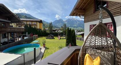 Ferienwohnung 'Frauenmantel Mit Extra Doppelzimmer' mit Bergblick, Gemeinschaftspool und WLAN