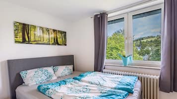 2 Schlafzimmer, Bügeleisen/Bügelbrett, kostenloses WLAN, Bettwäsche