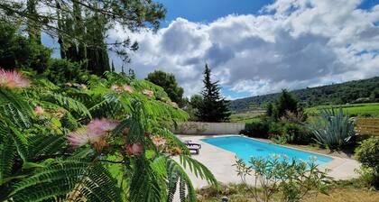 Superb villa with nice views and a private pool