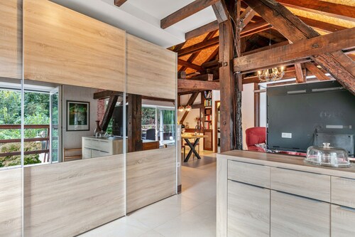 Ferienwohnung 'Wohnung Am Stadtrand Im Grünen' mit privater Terrasse, privatem Garten und WLAN