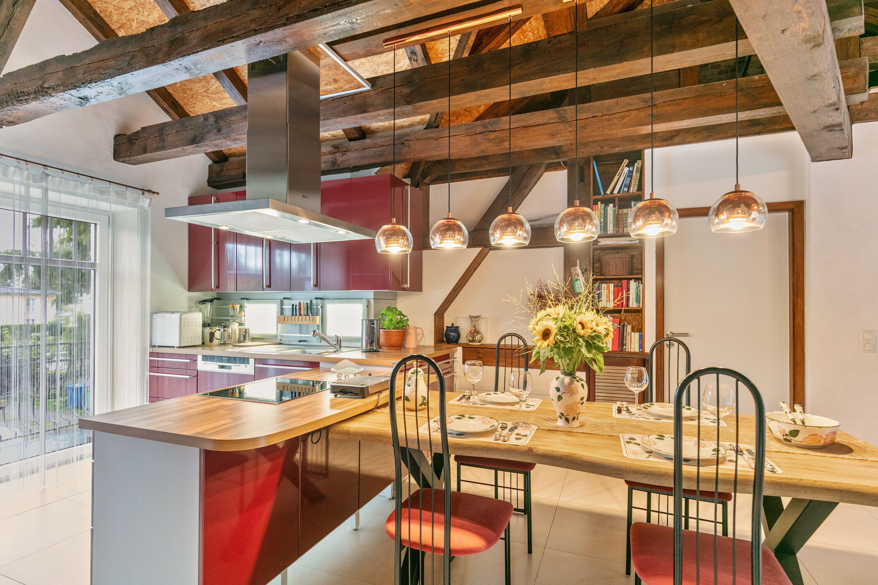 Kühlschrank, Ofen, Herdplatte, Geschirrspüler