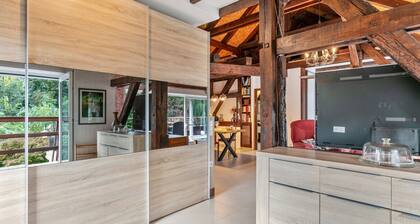 Ferienwohnung 'Wohnung Am Stadtrand Im Grünen' mit privater Terrasse, privatem Garten und WLAN