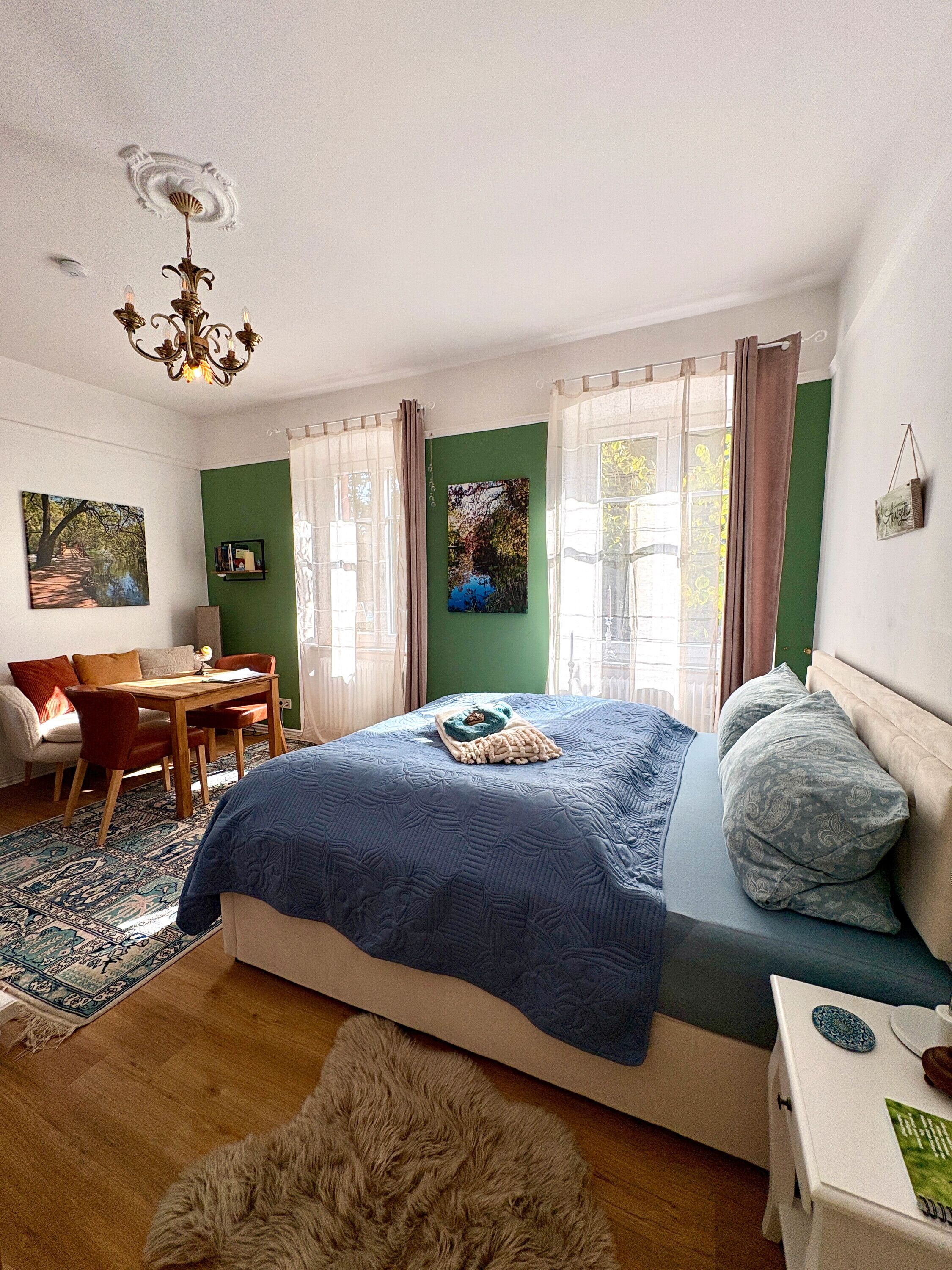 1 多间卧室、免费 WiFi、床单