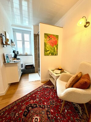 Interior - Single Room Ahorn, Nature, Wellness with Private Terrace, Garden and Wi-Fi (Ottersweier)
