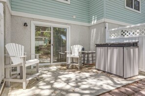 Terrace/patio - Fernandina Beach Townhome w/ Patio: Walk to Beach! (Fernandina Beach)