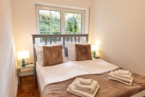 2 habitaciones, wifi gratis y ropa de cama 