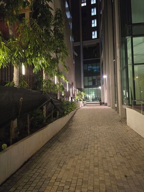 Overnattingsstedets uteområder