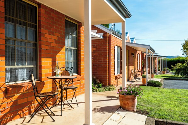 Façade de l’hébergement