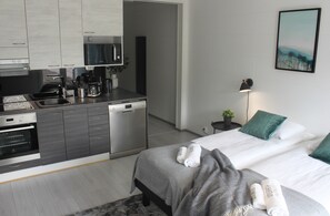 Studio Standar, balkon | Dapur pribadi