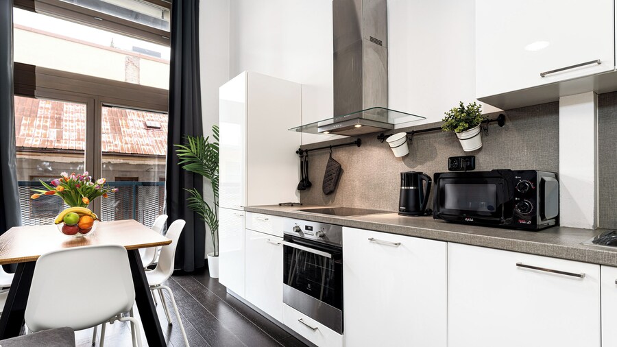 Two-level Loft with balcony and parking