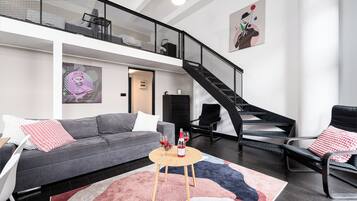 Deluxe-Apartment | Wohnbereich