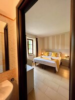 Double or Twin Room, Garden View | Desk, laptop workspace, free WiFi