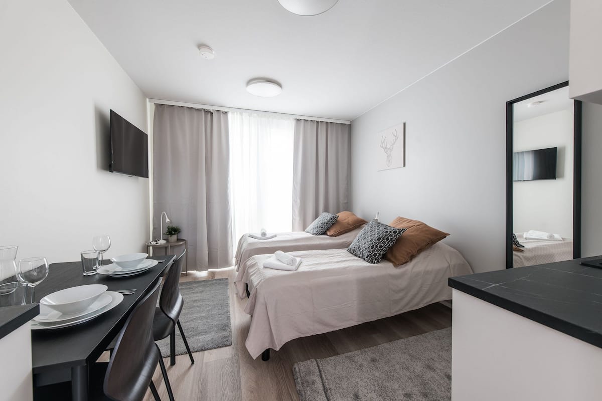 Monolocale Standard | 2 camere, ferro/asse da stiro, Wi-Fi gratuito