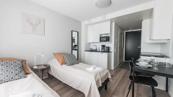 Standaard studio | 2 slaapkamers, een strijkplank/strijkijzer, gratis wifi