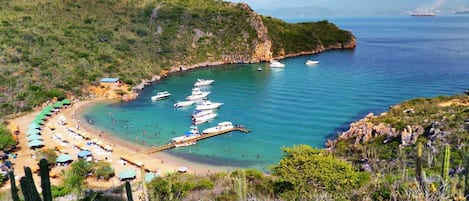Beach nearby