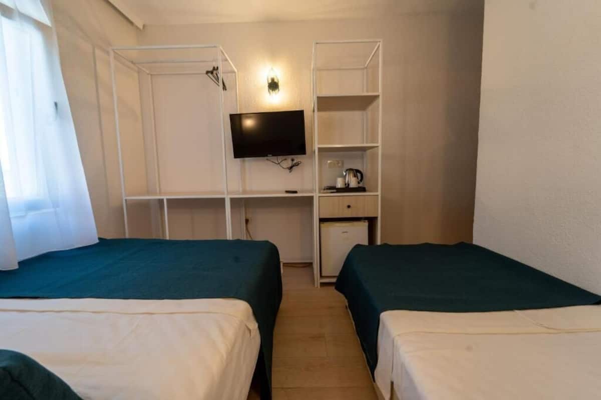 Habitación triple estándar, vista a la ciudad | 1 habitación, minibar y wifi gratis