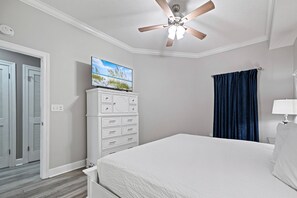 2 slaapkamers, een strijkplank/strijkijzer, wifi, beddengoed